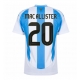 Argentina Alexis Mac Allister #20 Replike Domaci Dres Copa America 2024 Kratak Rukav